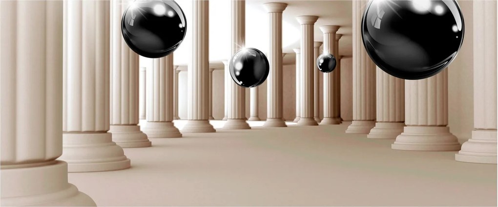 Tablou - Minge între stâlpi (120x50 cm)
