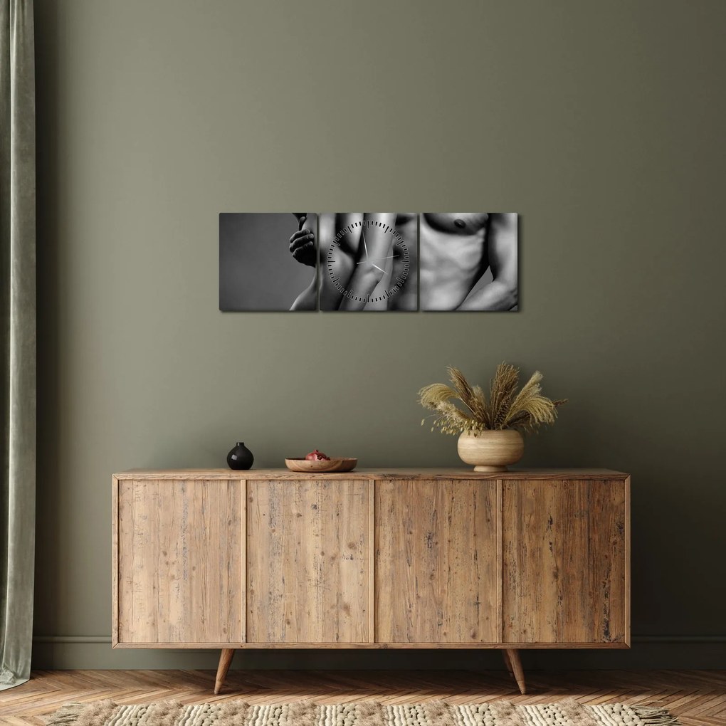 Tablou - Nud (cu ceas) (90x30 cm)