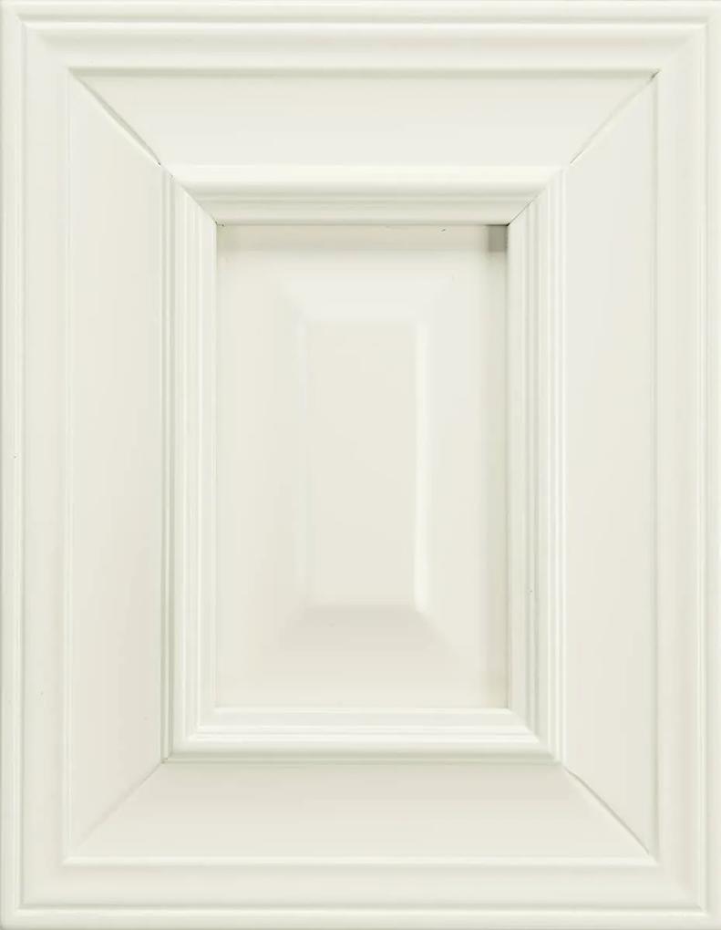 Dulap Vanna VI, 2 Uși, Lemn Masiv, 100,4 x 62,5 x 245,8 cm Alb