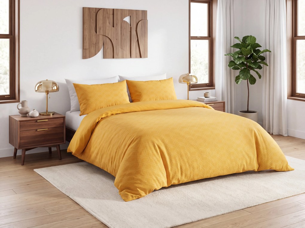Lenjerie de pat din microfibra EMBOSSED horcica Dimensiune lenjerie de pat: 2 ks 60 x 70 cm | 240 x 200 cm