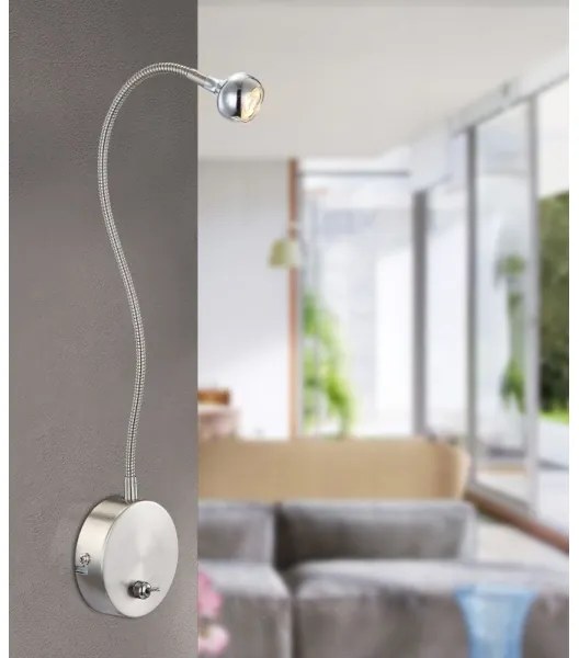 Globo 24109W - Lampă LED flexibilă SERPENT LED/3W/230V