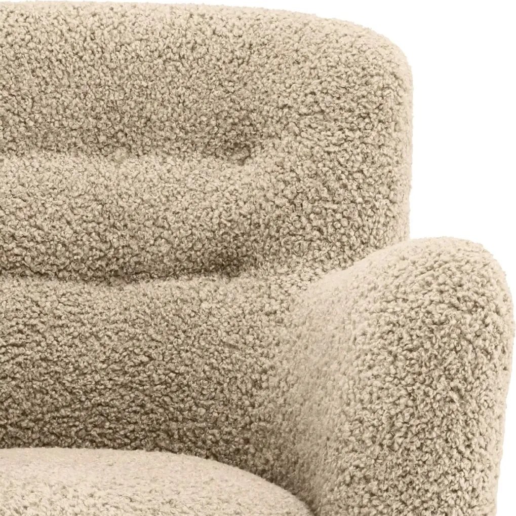 Fotoliu LUX design elegant Bixby, Canberra sand