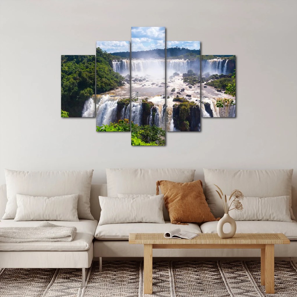 Tablou cu cascadele Iguass (150x105 cm)