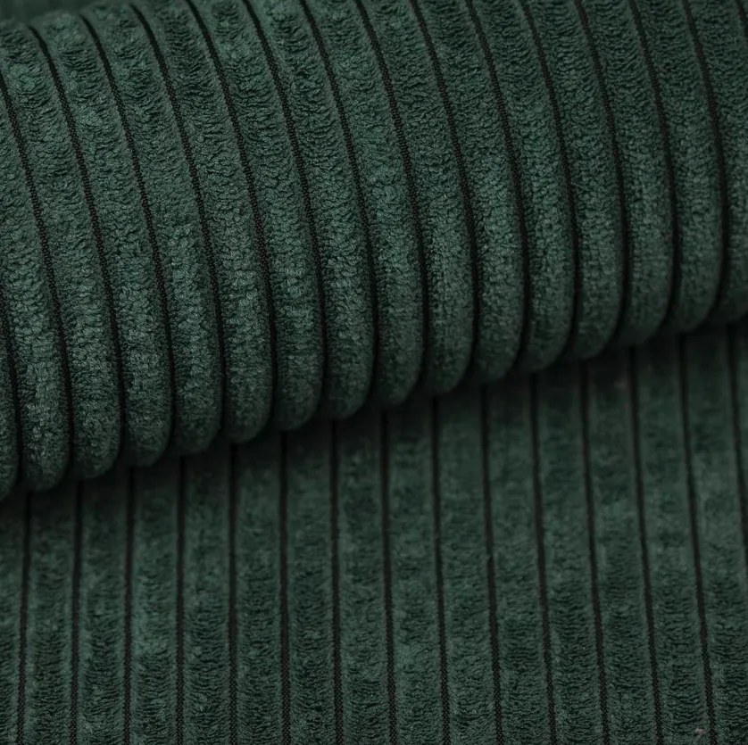 Coltar extensibil in forma de U TAVERO, verde inchis, 321x140 cm