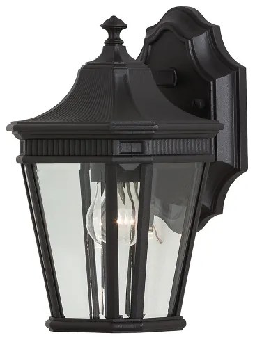 Aplică de exterior COTSWOLD LANE 1xE27/100W/230V IP44 neagră Feiss