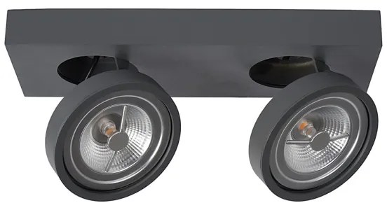 Spot LED dimabil Lucide 09920/20/36 NENAD AR111 2xG53/10W/230V