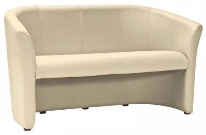 Canapea Maegan din piele ecologica crem - 160x60 cm