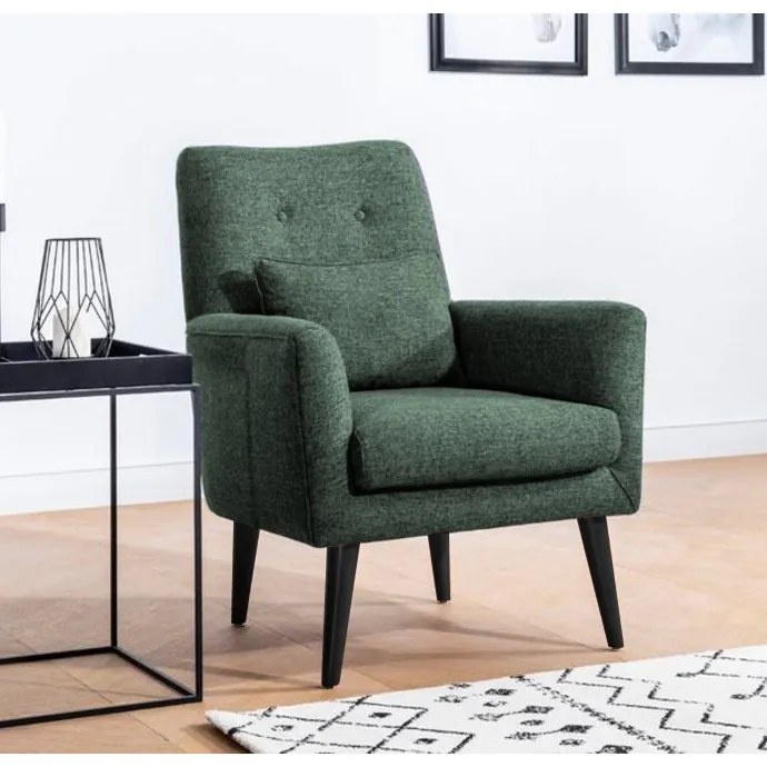 Set Canapea Extensibilă si Fotoliu Aria - S, Verde