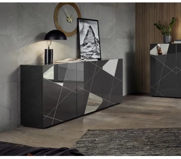 Comodă TAVRI antracit