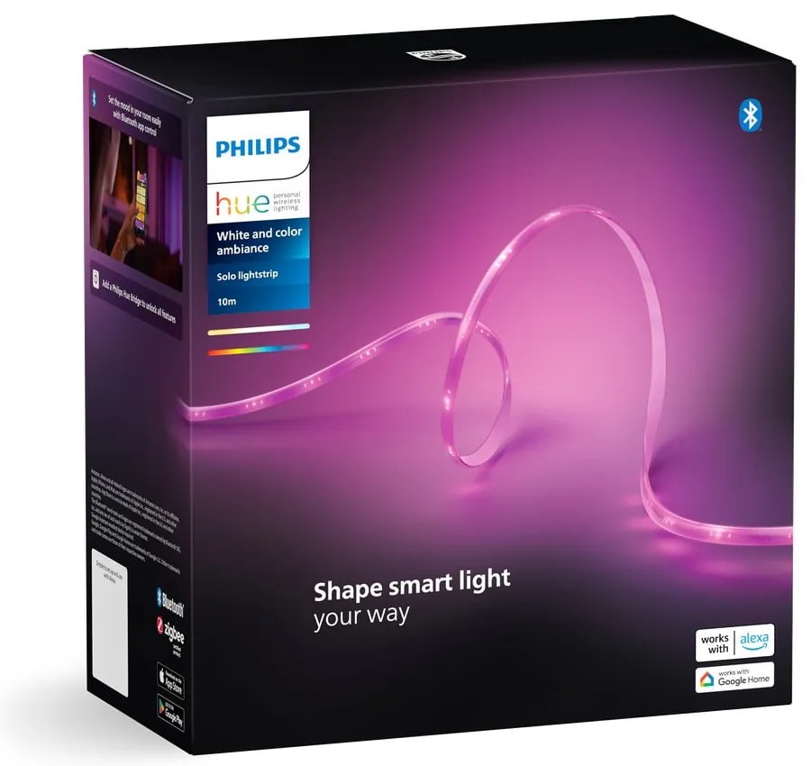 Bandă LED smart 20 W 10 m Solo – Philips Hue