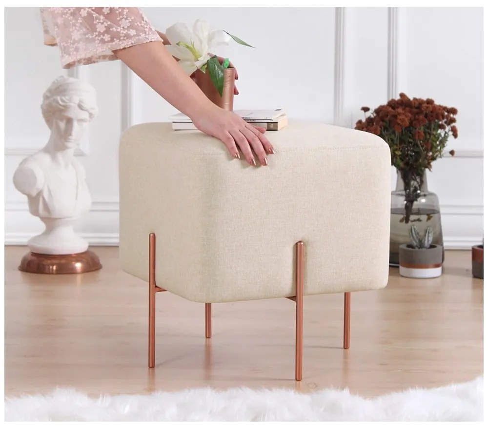 Taburet crem Copper – Artie