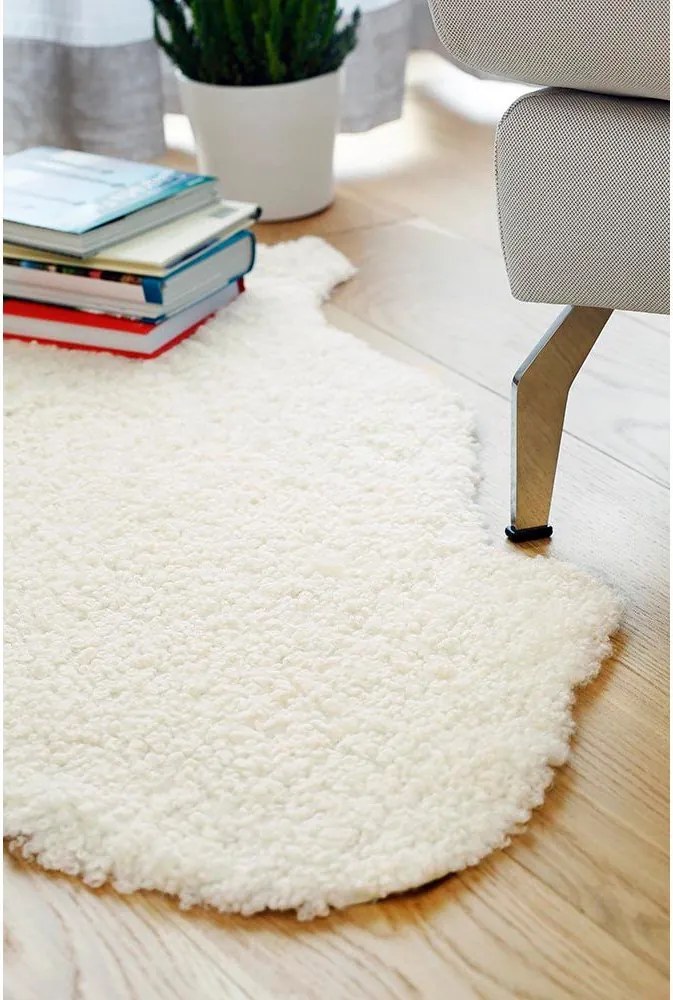 Blană albă de oaie 90x60 cm - Narma