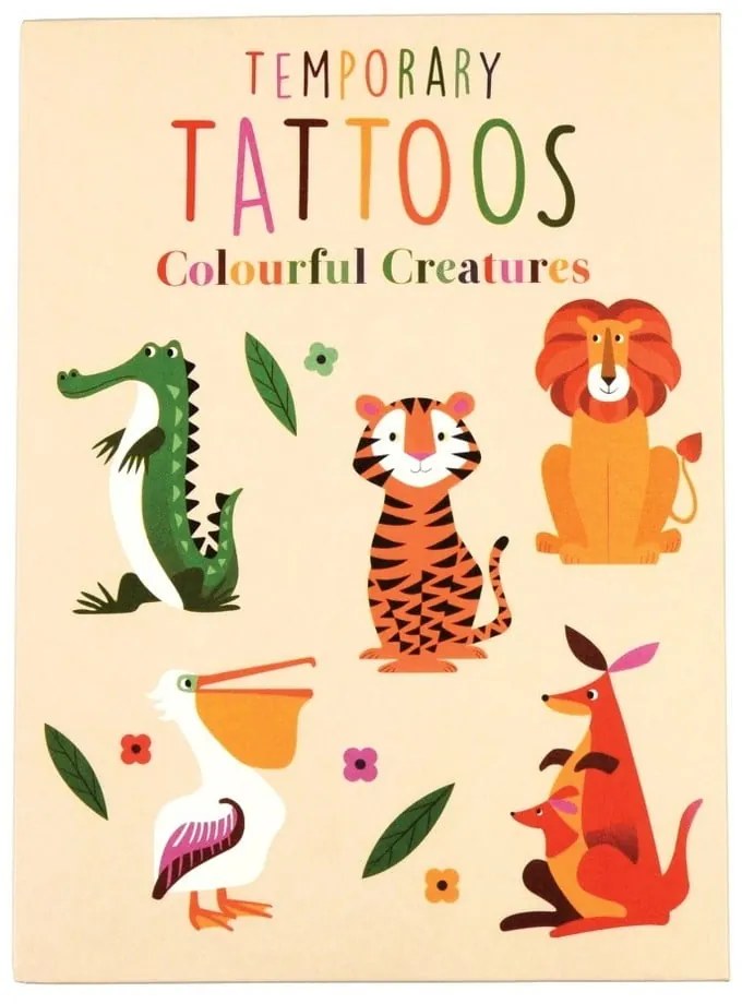 Tatuaje temporare Rex London Colourful Creatures