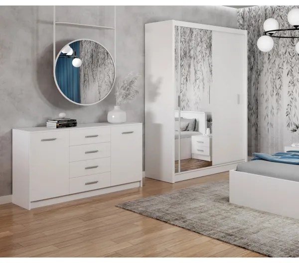 Comodă TAYLER albă
