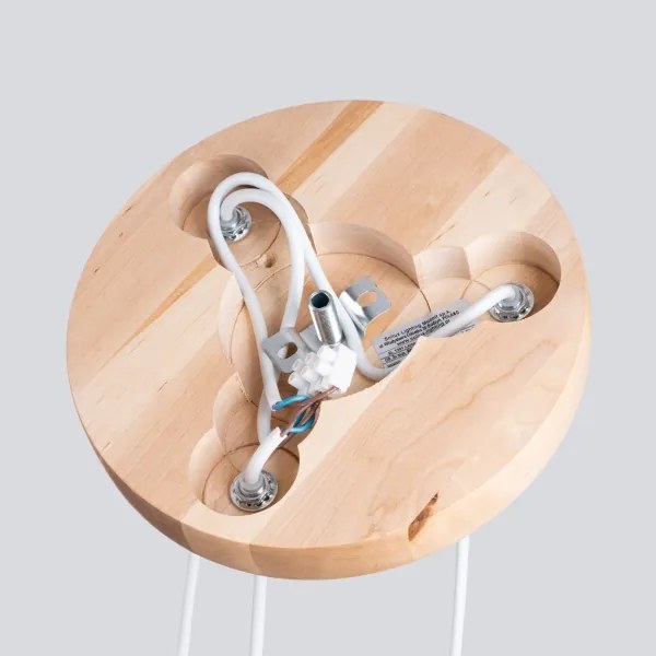 Lustră pe cablu Sollux SL.1391 PEKKA 3xG9/8W/230V alb