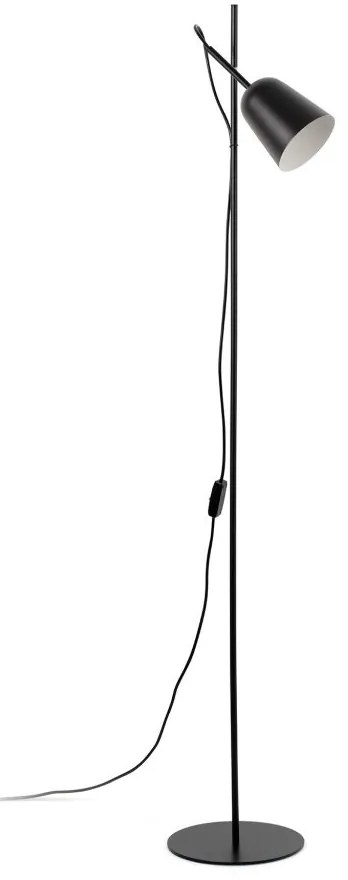 Lampadar, Lampa de podea design modern Studio negru