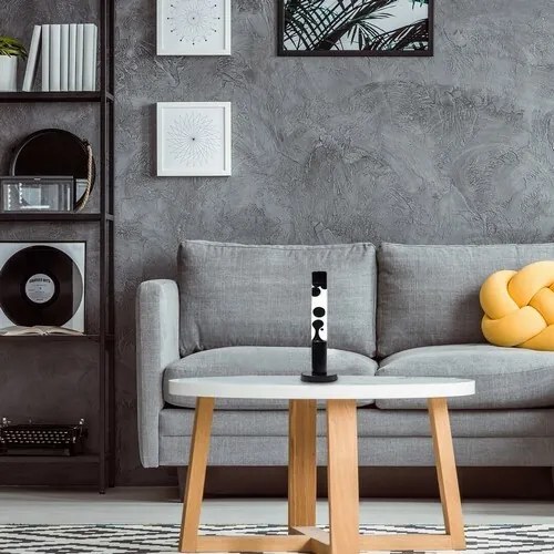 Lampă de design Rabalux 76027 de masă LED Lavastic, negru