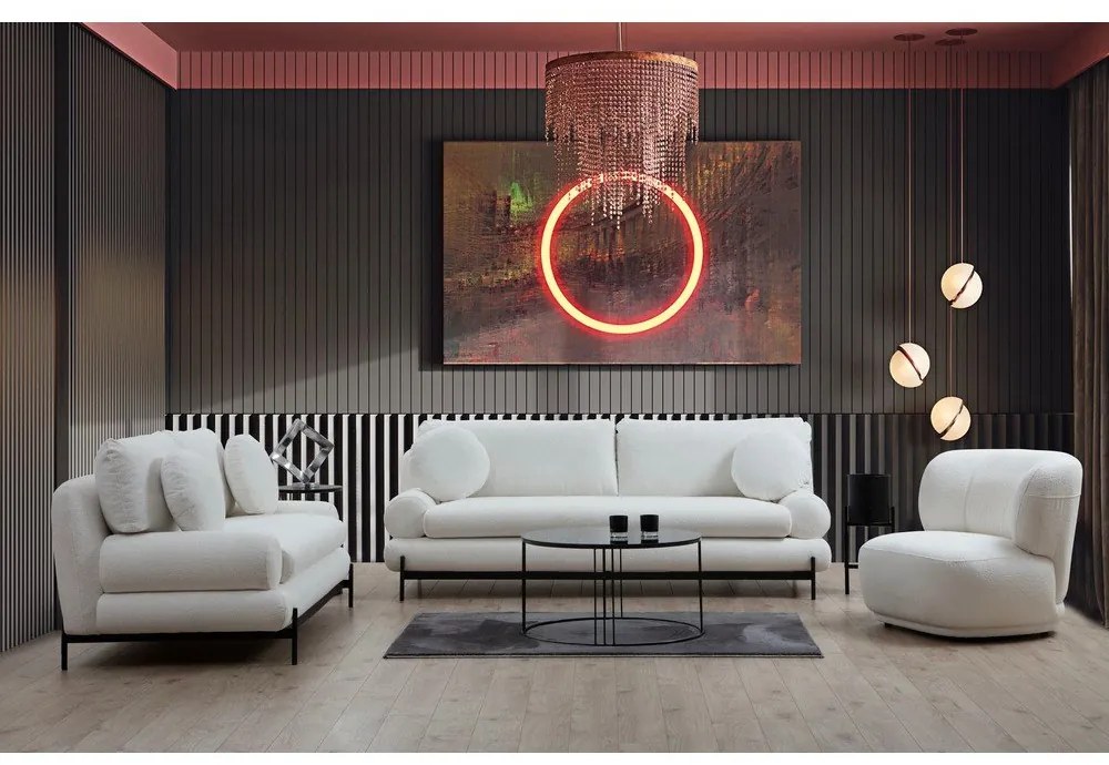 Fotoliu alb Livorno – Artie