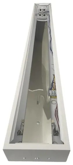 Corp de iluminat fluorescent T8 2xG13/18W/230V 120 cm alb