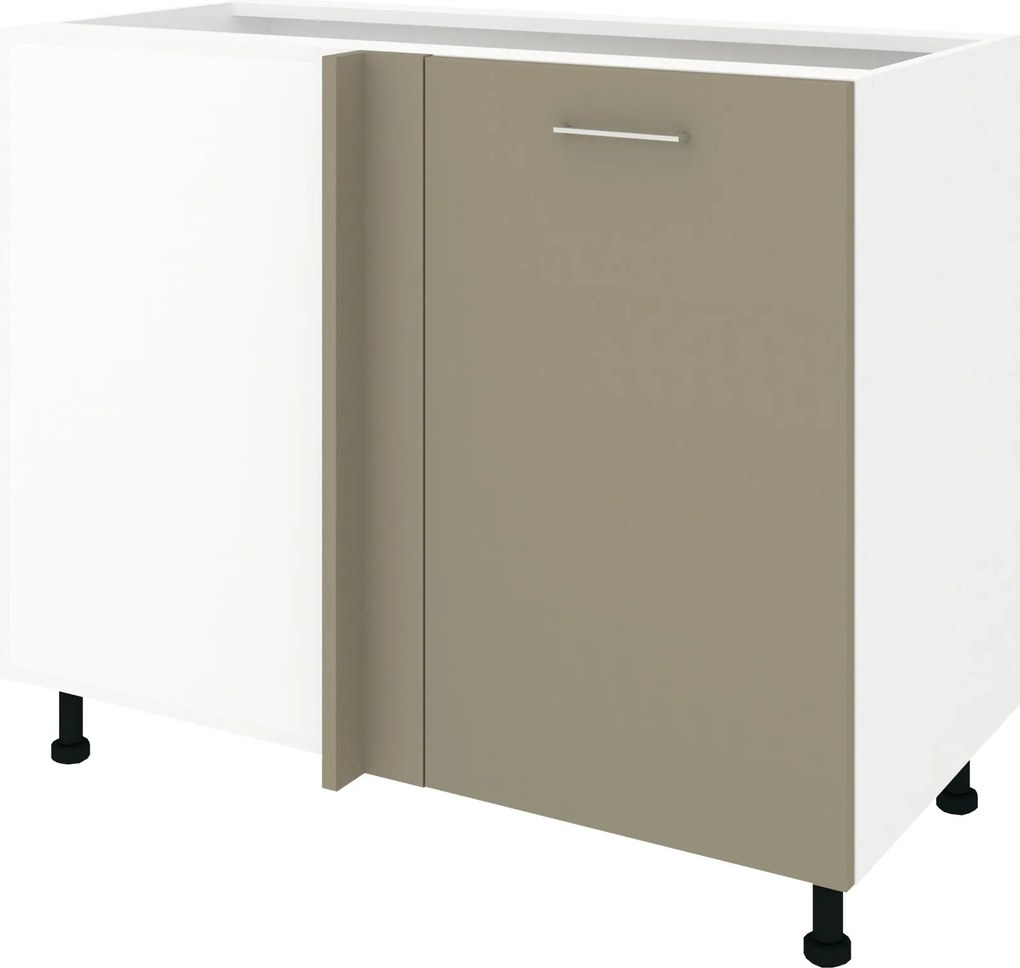 Corp Baza Colt Lecce, Taupe/Alb, 98 x 50 x 80 cm