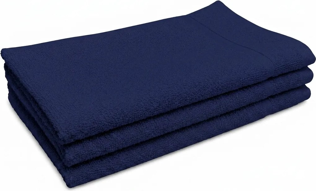 Prosop de maini Classic mic 30x50 cm albastru, 100% bumbac
