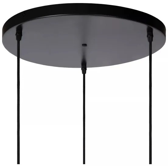 Lustră pe cablu Lucide 13435/03/31 GOSSE 3xE27/40W/230V porțelan