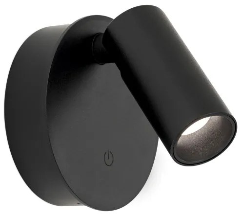 Orion - Lampă reîncărcabilă LED LUXY, cu dimmer, 1W/5V, 2200 mAh, 2700/3000/4000K, negru