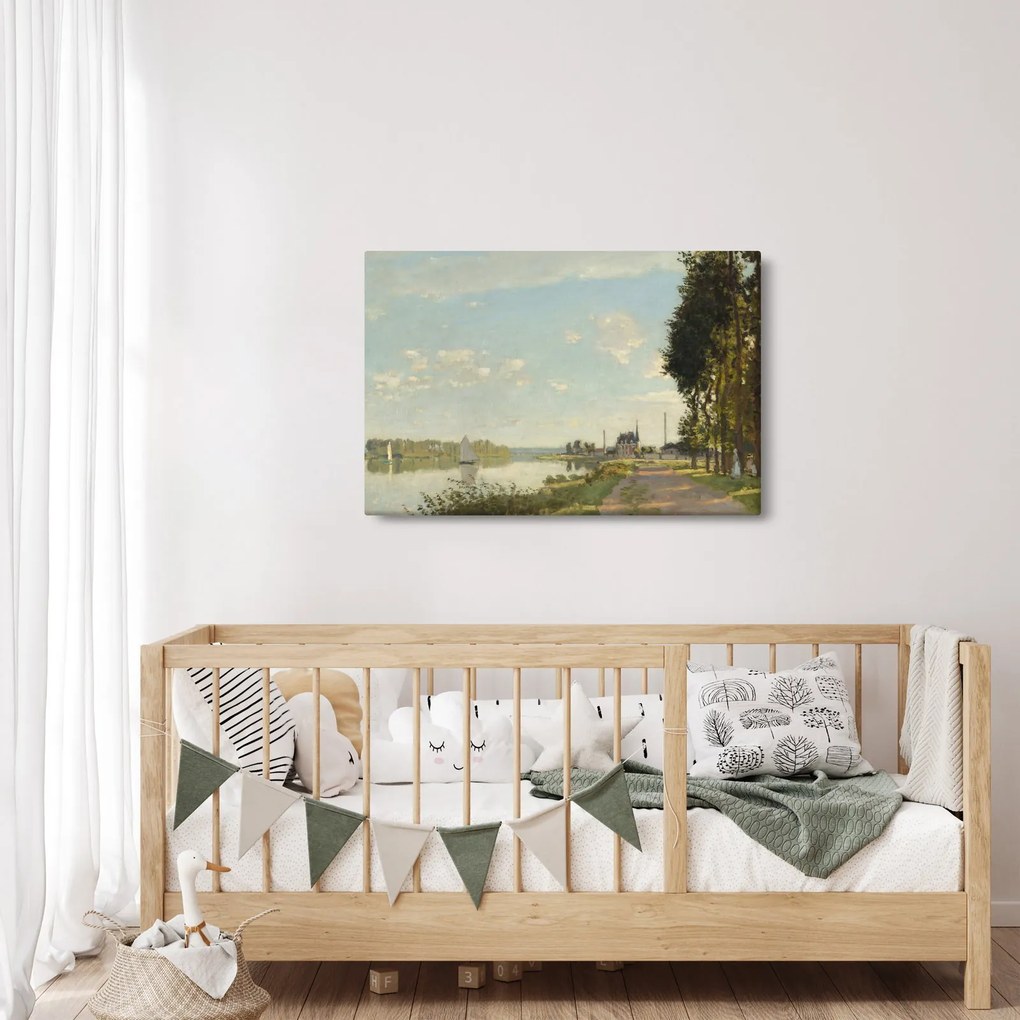 Tablou - Claude Monet, Argenteuil, reproducere (90x60 cm)