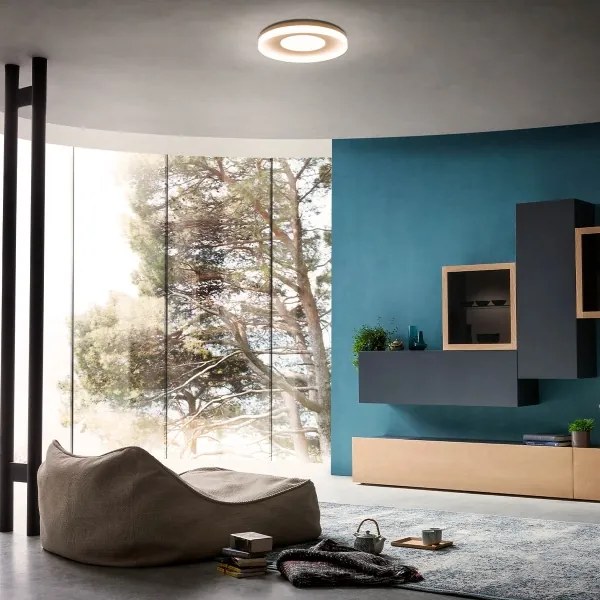 Redo 01-2004 - Plafonieră LED dimabilă MAYA LED/75W/230V Ø 60 cm finisaj auriu