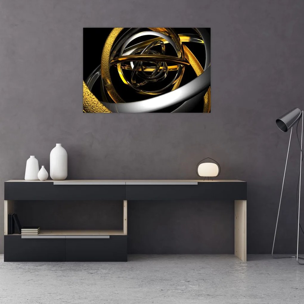Tabloucu abstracție modernă (90x60 cm)