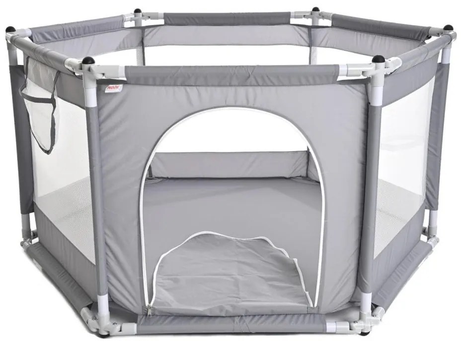 Țarc de joacă 120 cm gri