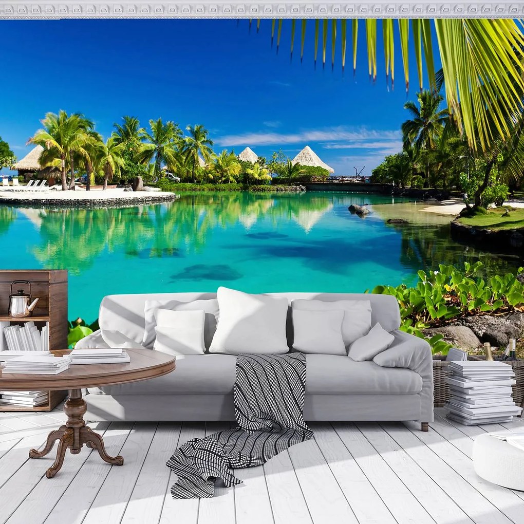 Fototapet - Casele din Hawai (152,5x104 cm)