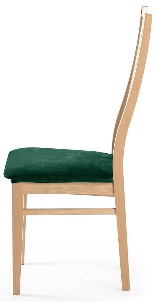 Restilo Husă elastică pentru scaun Sento verde închis, 40 x 40 + 5 cm