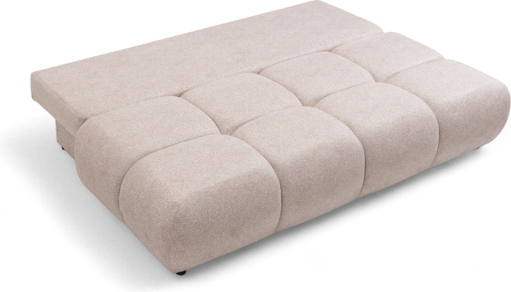 Canapea Lerio extensibilă - țesătură hidrofobă bej deschis Blur 02