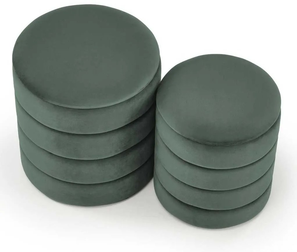 Taburet Chase, verde închis