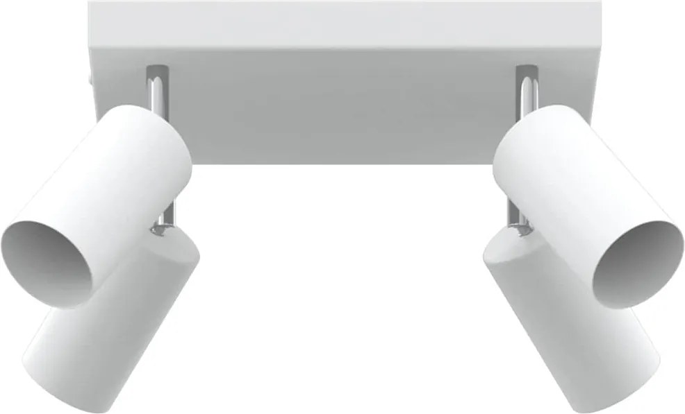 vidaXL Spot de tavan Alb 26 x 26 x 16 cm Metal