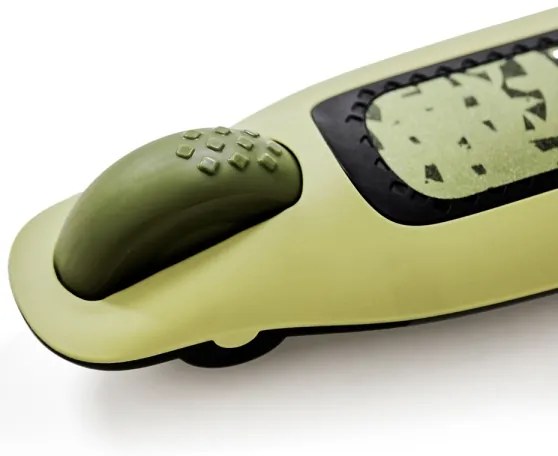 Trotinetă pentru copii KINDERKRAFT 2 în 1 HALLEY Grassland