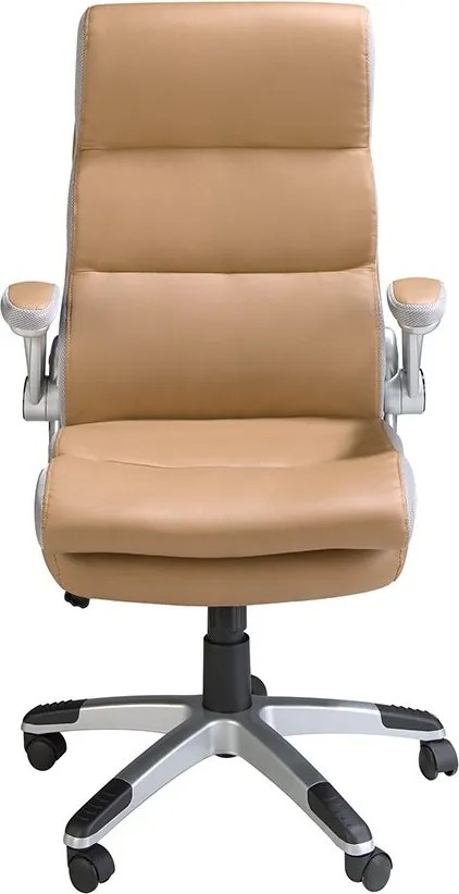 Scaun de birou pivotant design LUX Brown