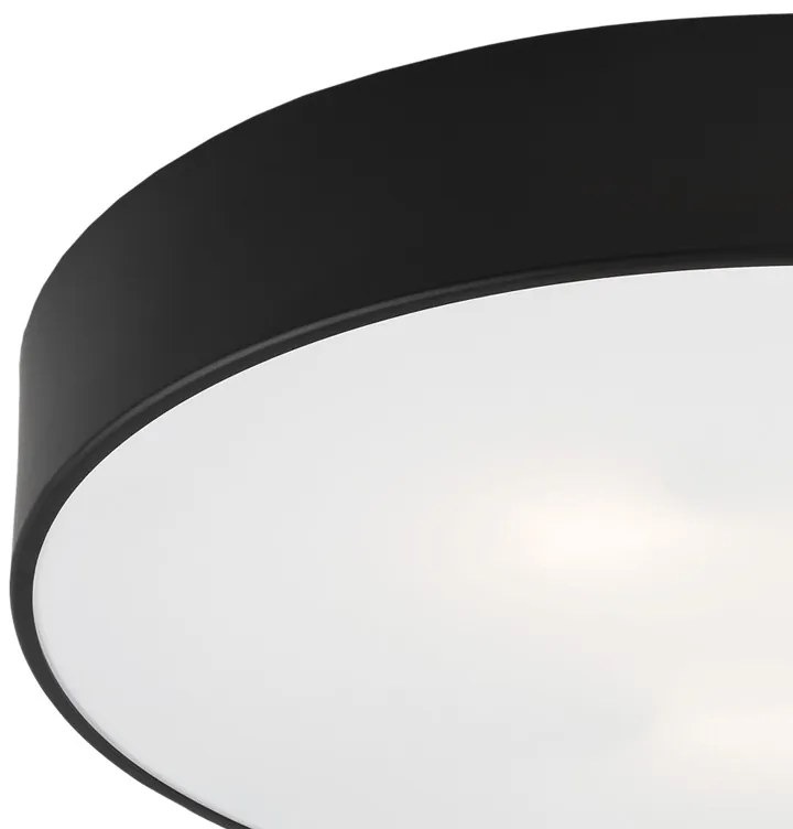 Plafoniera moderna design circular DARLING 45cm negru
