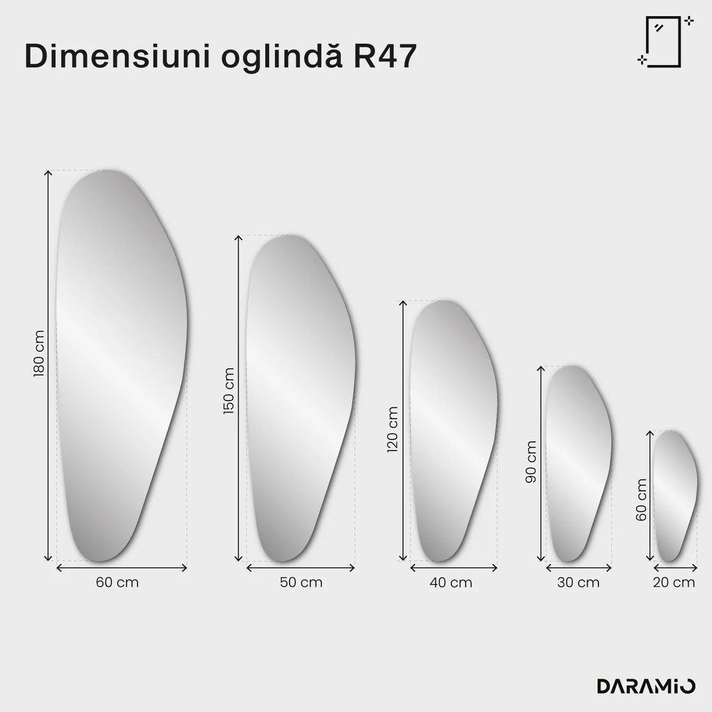 Oglindă verde Pure R47