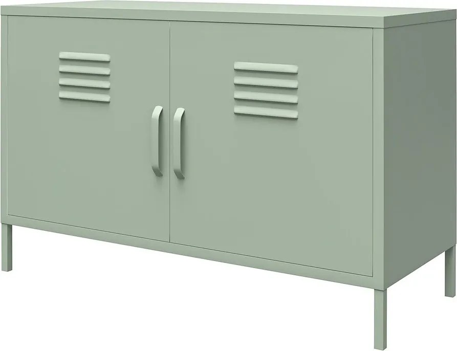 Dulap verde din metal 100x64x40 cm Mission District – Støraa