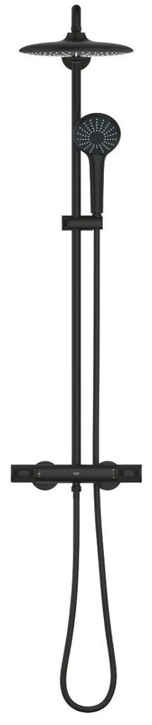 Grohe Vitalio Joy set de dus perete cu termostat da negru 26403KF2