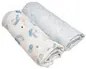Patura de Muselina pentru copii, FLAKES 75 x 75 cm