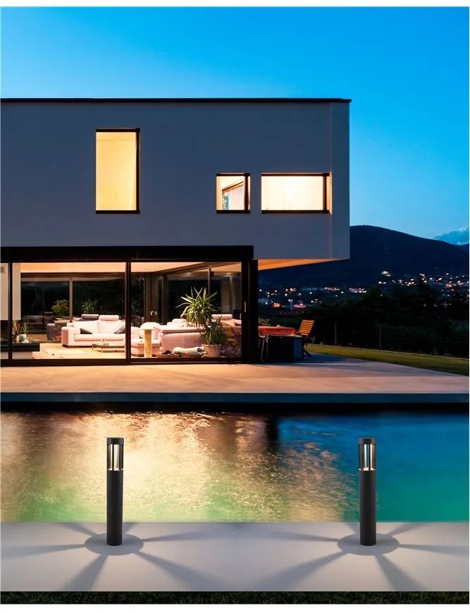 Stalp LED iluminat exterior IP54 DEVORA H-65cm NVL-822642