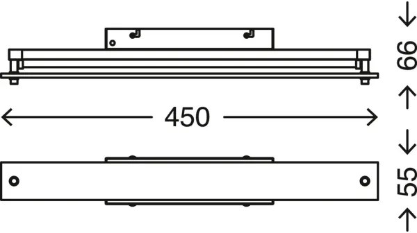 Briloner 2240-018 LED iluminat baie reglabil, 5W, 230V, IP44