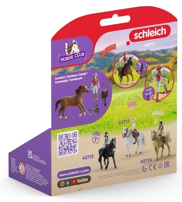 Schleich 42711 Hannah și Cayenne