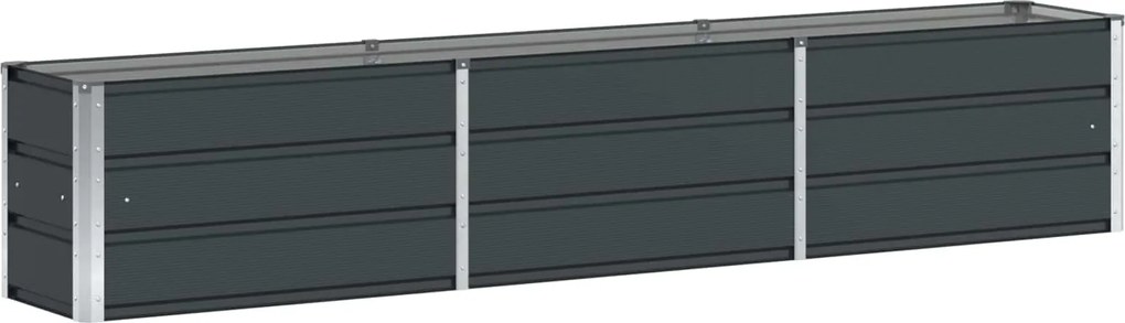 vidaXL Jardinieră Antracit 240 x 40 x 45 cm Oțel