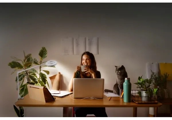 Lampă LED dimabilă cu clemă SUN@HOME LED/15W/230V CRI 95 Wi-Fi Ledvance