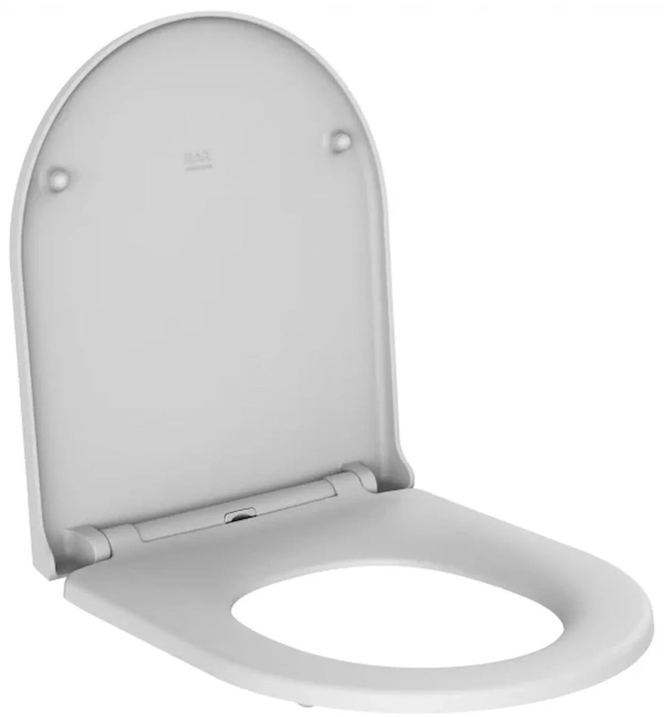Capac Wc cu soft close si quick release, Feeling, alb mat, RAK Alb mat