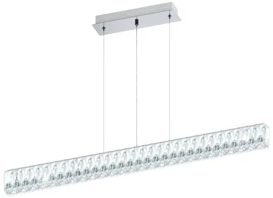 Eglo 95543 - TELLUGIO-S Candelabru din cristal, reglabil cu dimmer, LED/36W/230V 2700-6500K